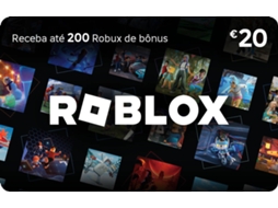 Cartão Presente ROBLOX 20 Euros (Formato Digital)