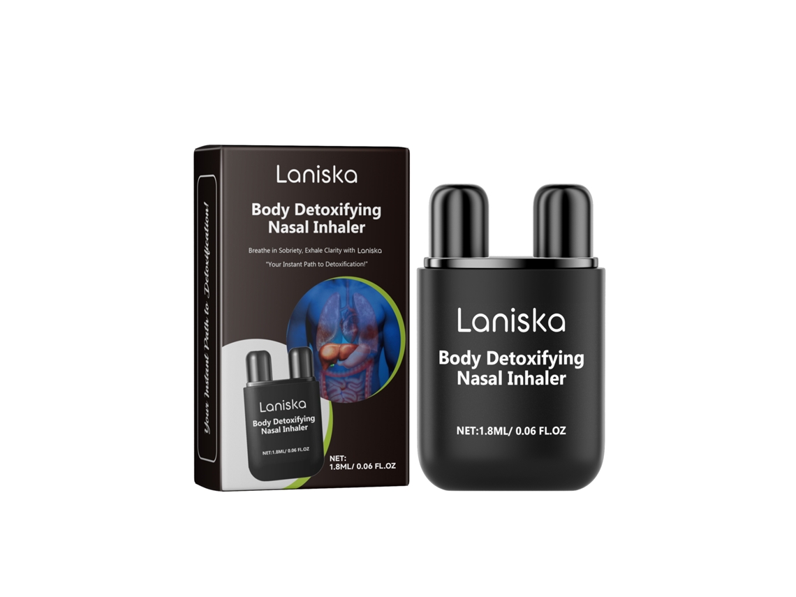Inalador Nasal Desintoxicante para Fígado, Conforto Natural e Higiene Nasal Prolongada LAXISCREED