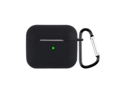 Aetheria capa Protetora de Silicone Suave para Ios Earbuds 3 com Proteção Anti queda 360 Graus