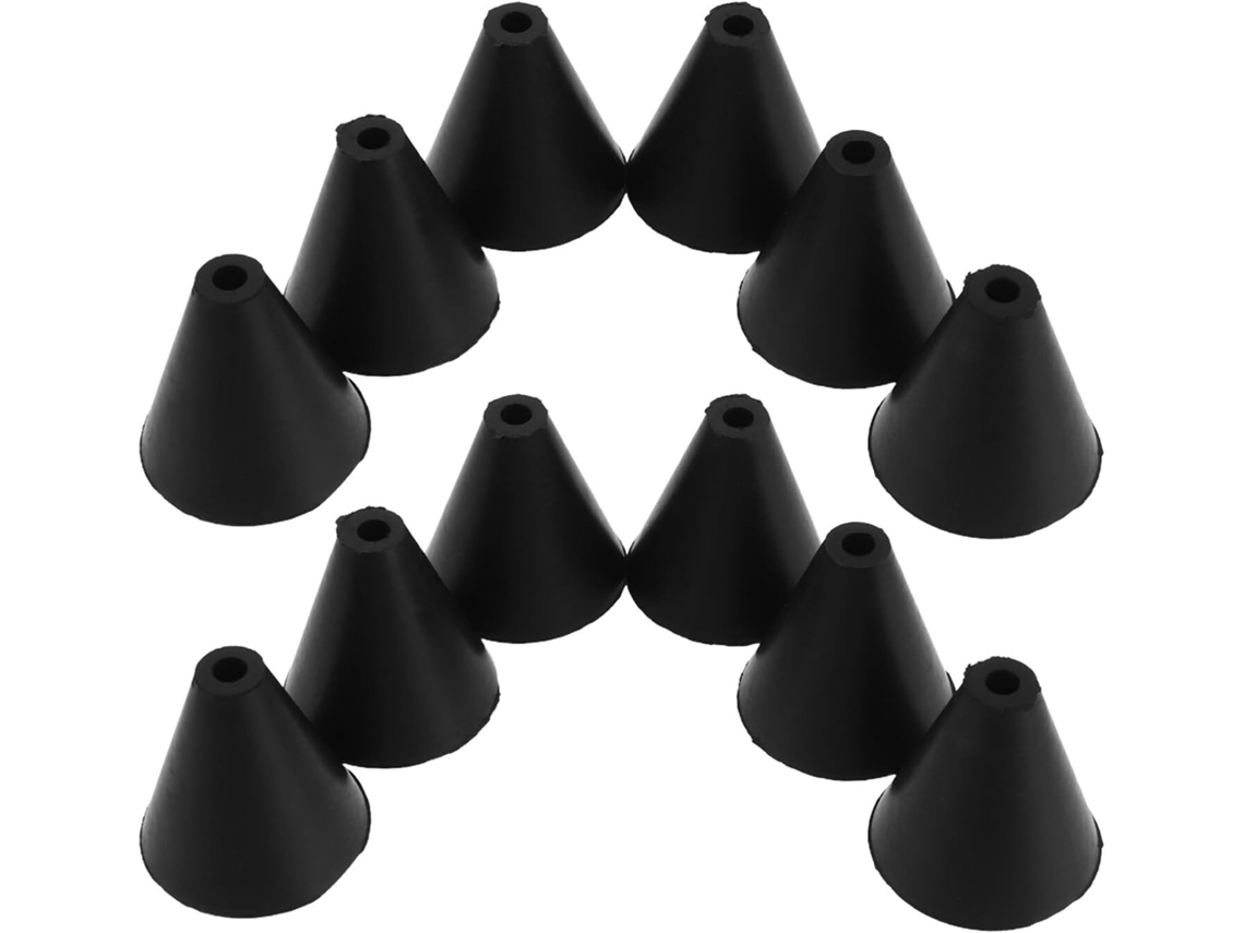 Conjunto De 12 Bicos Borracha Cônicos Reposição Para Pistola Limpeza,compatíveis Com Aplicações...