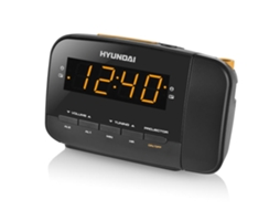 Despertador Eletrônico HYUNDAI com Projetor e Rádio para Quarto Rac481pllbo