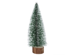 Árvore de Natal Mini LED de 25cm com Luz Quente para Mesa, Casa e Presente