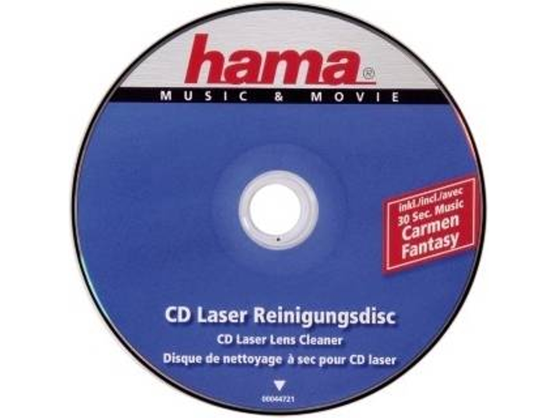 CD de Limpeza HAMA Laser Lens Cleaner