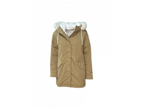 Parka De Mulher Molly Bracken Poliéster Bege (xs)