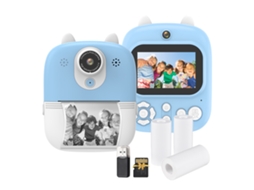 2026 câmara Instantânea para Crianças com Impressora, Câmara Digital Mini Brinquedo para Meninas e Meninos
