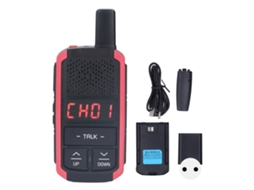Walkie-talkie E8 (potência Alta De 3w, 16 Canais)