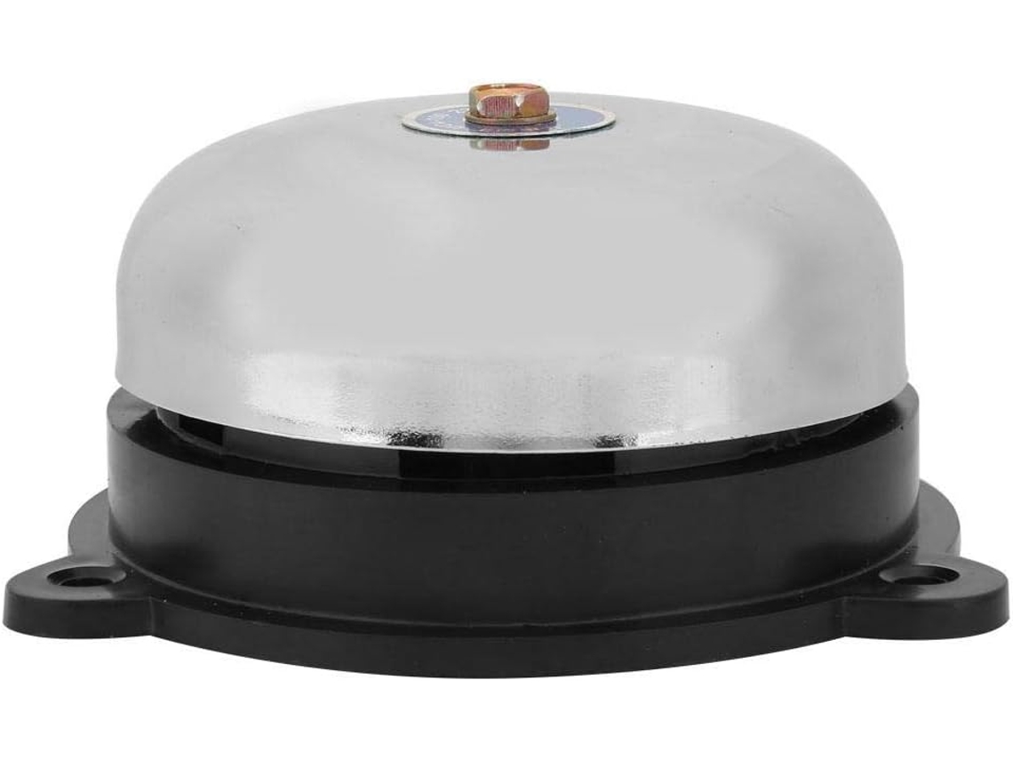 Campainha De Alarme Em Aço Inoxidável, 220v, 100mm (4 Polegadas), À Prova De Faíscas E Resistente Ao Fogo.