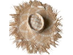 Chapéu De Palha Casual Unissex Para Praia E Sol, Chapéu Respirável, Palha Resistente Ao Sol, Branco