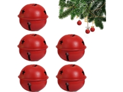 Enfeites De Natal Com Sinos Rústicos Para Árvore De Natal || Árvore Com