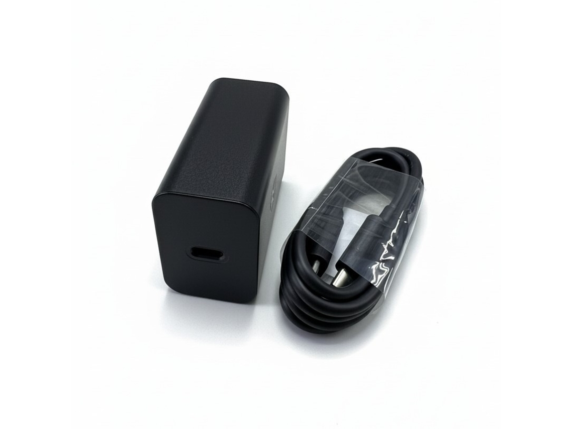 Kit Carregador 68w Usb-c + Cabo 1m Tipo-c, Compatível Com Dispositivos Motorola