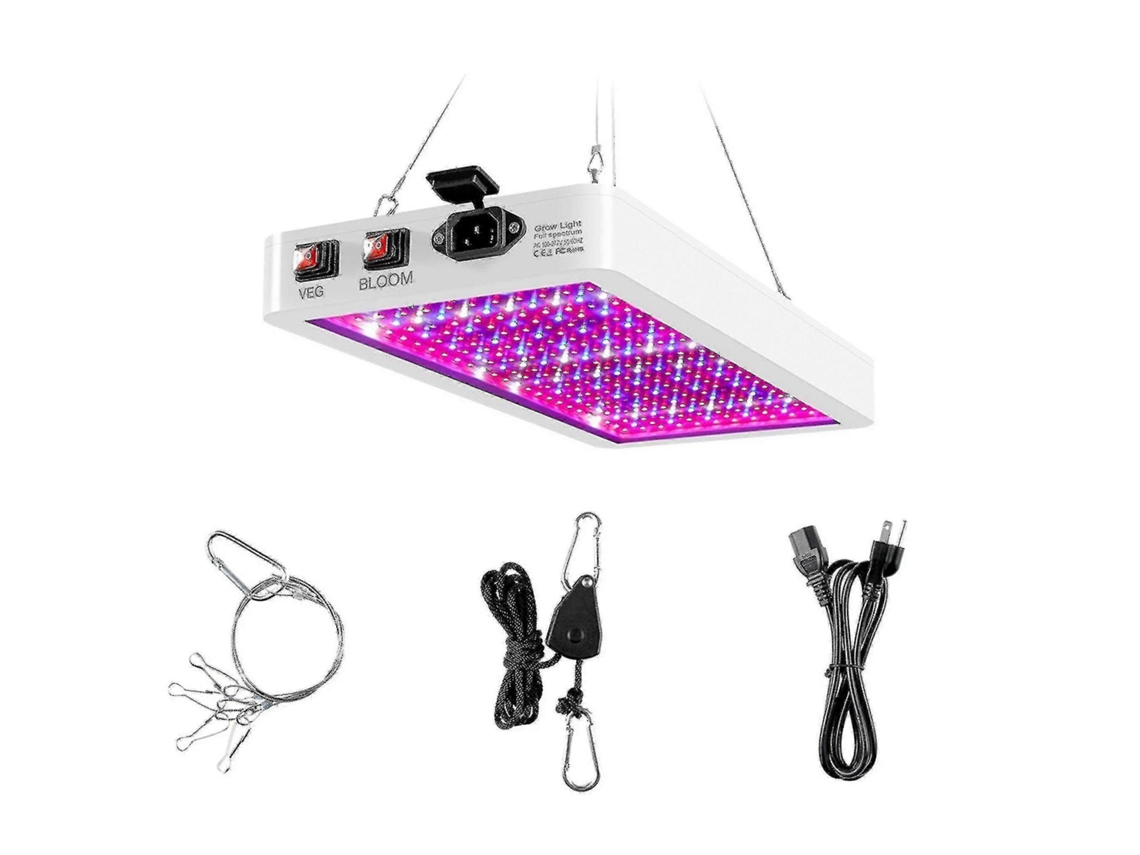 Lâmpada De Cultivo Led De 1000 W Com 216 Leds E Espectro Completo Para Cultivo Interno. Aquaforge
