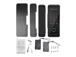 Fechadura Push-pull Com Impressão Digital E Wi-fi, Compatível Com O App Ty Para Controle Inteligente E Desbloqueio Sem Chave Conveniente.