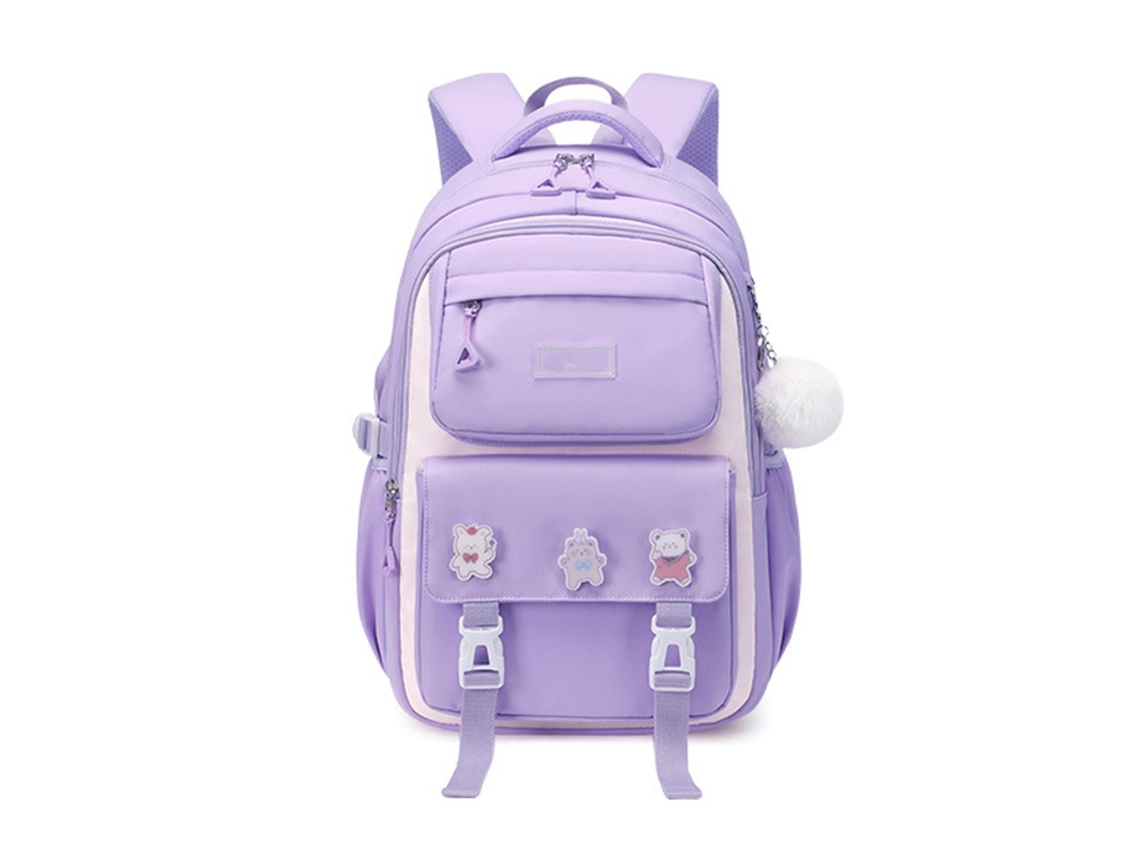Mochila Fofa Para Meninas, Portátil, Com Grande Capacidade, Ideal Escola, Leve E Resistente À Água. Aquaforge
