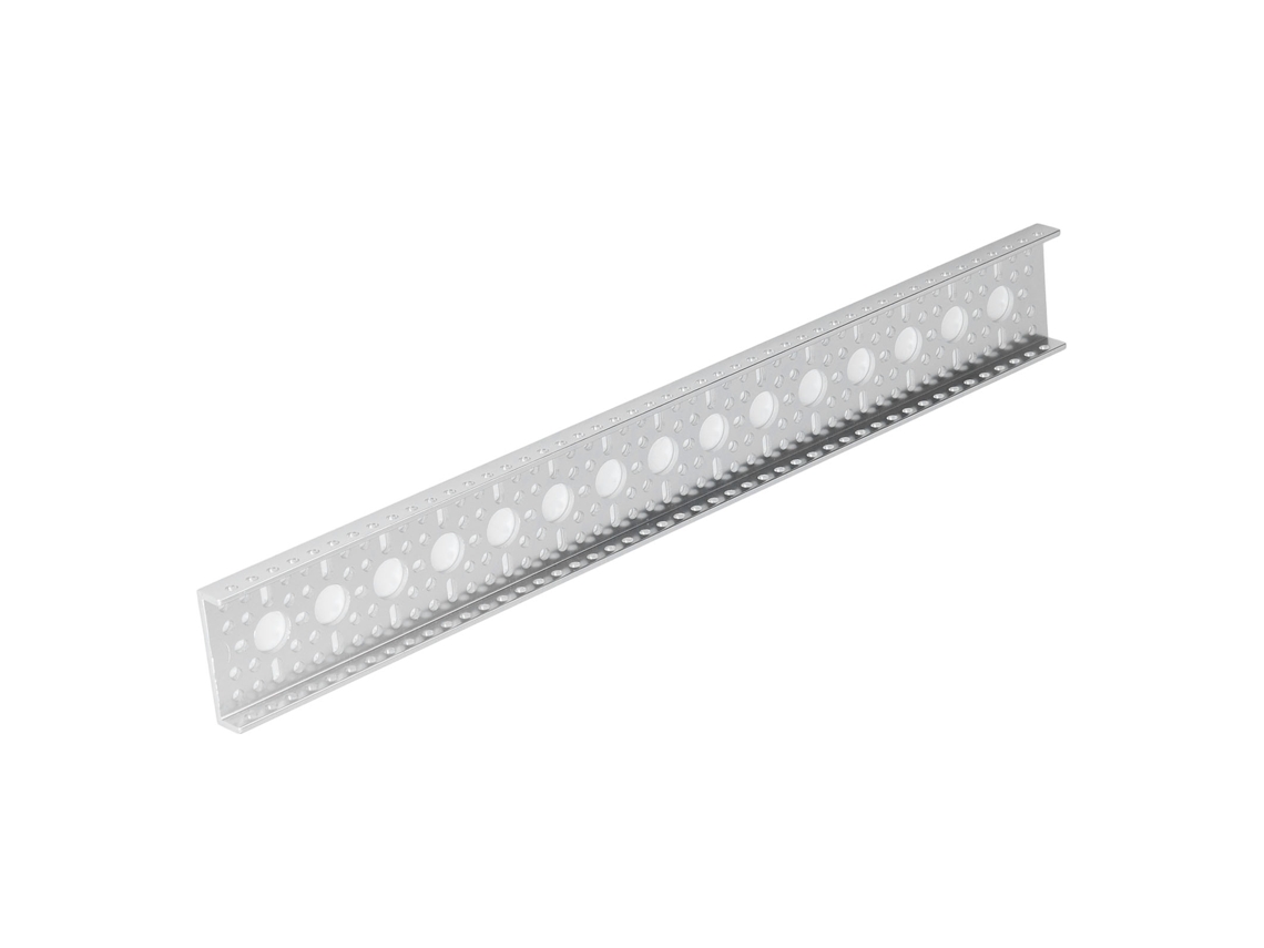 Laxiscreed Canal Em Alumínio U 48x12mm Para Estruturas Pesadas E Montagens De Alta Resistência