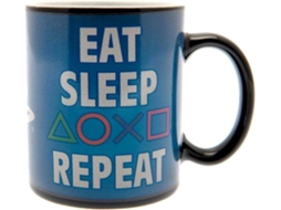 Caneca SONY PLAYSTATION Eat Sleep Repeat (300 ml)