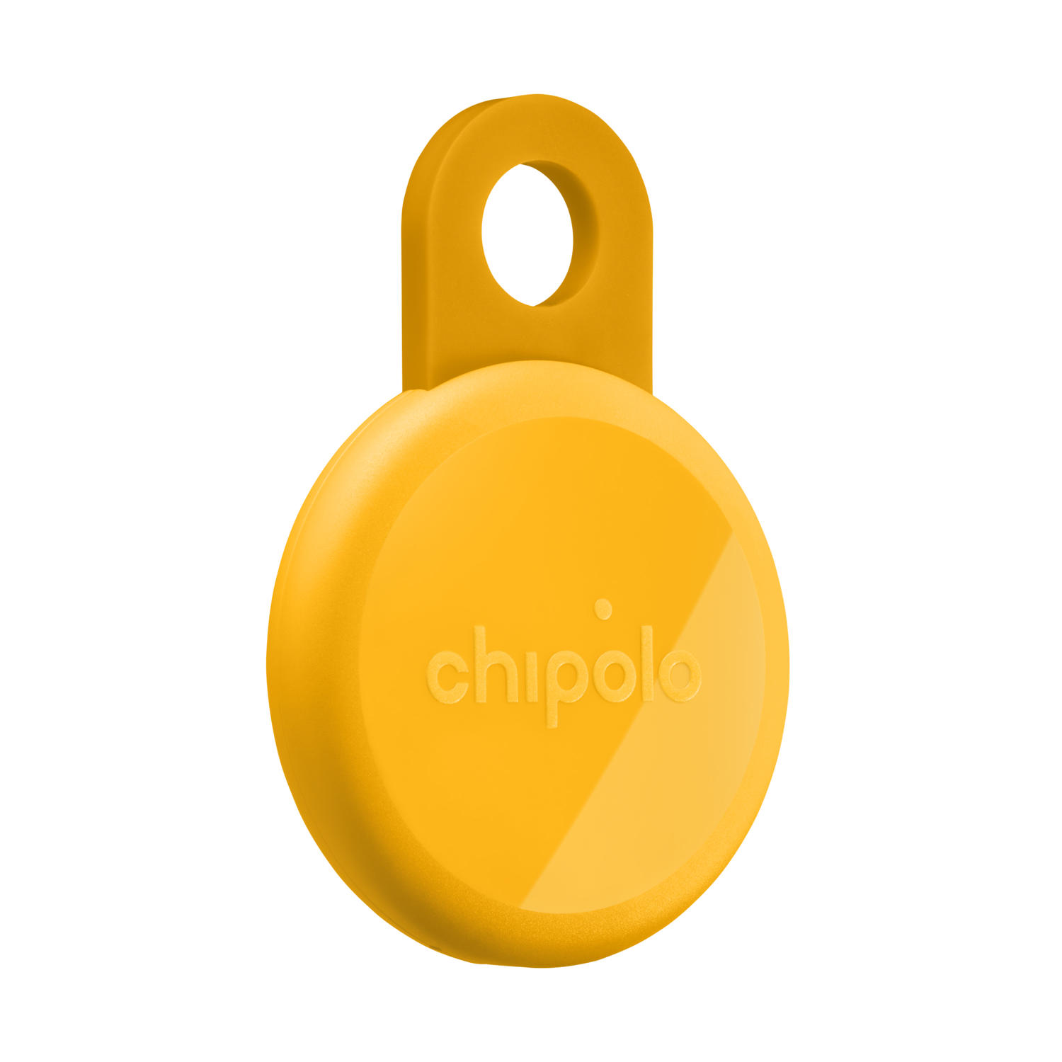 Localizador CHIPOLO Loop com Sinal Sonoro (Compatível com Apple FindMy e Google Find My - Amarelo)
