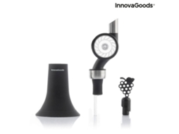 Acessórios De Vinho INNOVAGOODS Aerador De Vinho Com Moinho E Suporte De Vinho