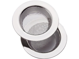 2026-filtro De Pia De Cozinha De Aço Inoxidável, Diâmetro De 4,5 Polegadas, Resistente À Corrosão, 2 Unidades