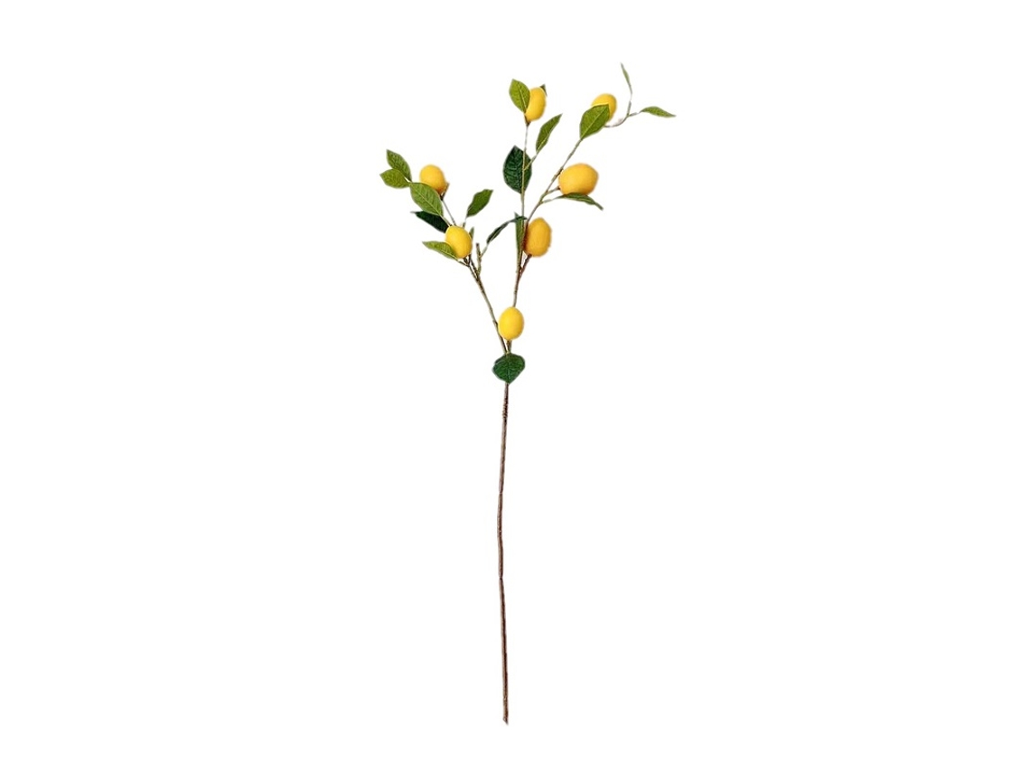 Decoração Rustica de Galho de Limão Artificial para Sala