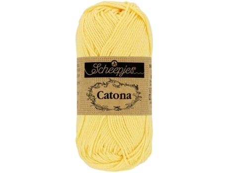 Fio Algodão Mercerizado SCHEEPJES Catona 50G 403 Lemonade