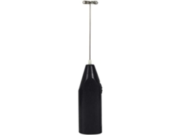 Agitador Elétrico de Ovos Liwi Mini Bateria para Batedor de Leite e Café Preto