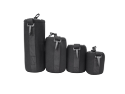 2026 bolsa de Armazenamento para Lentes de Câmera, 4pcs Bolsa de Neopreno Portátil