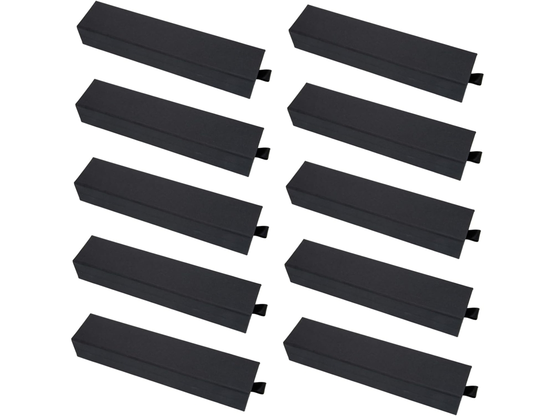 Caixa De Papel Para Joias Com 10 Peças, Ideal Para Colares, Brincos E Pulseiras - Elegante E Prática Para Guardar Suas Peças.