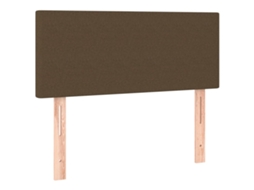 Cabeceira de Cama Tecido 90x5x78/88 Cm Castanho MAISON EXCLUSIVE