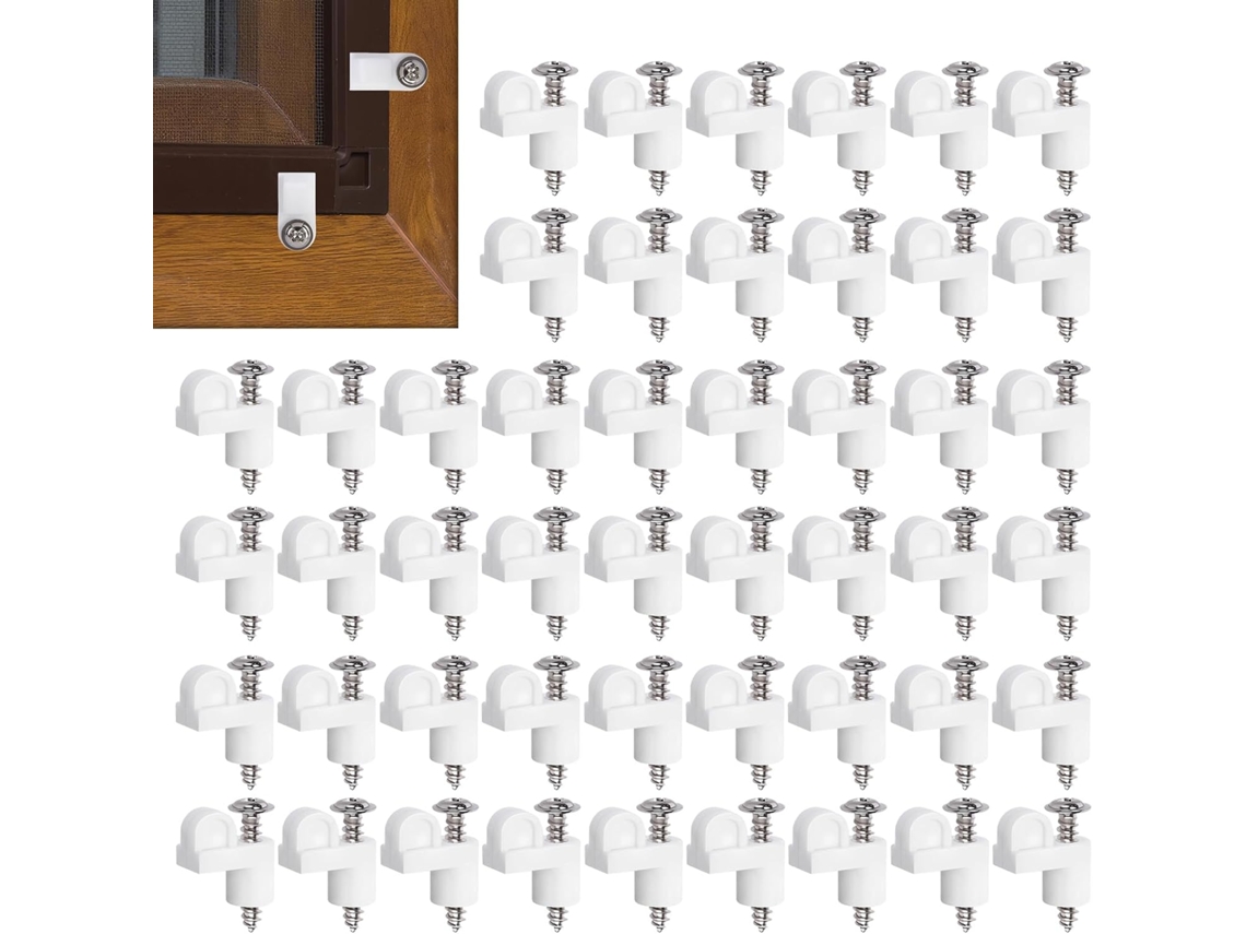 Kit De 3/8" Com Clipes Para Tela - Montagem Reforçada Para Telas De Reposição Com Um
