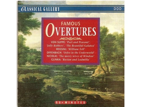Cd Famous Overtures Classical Gallery