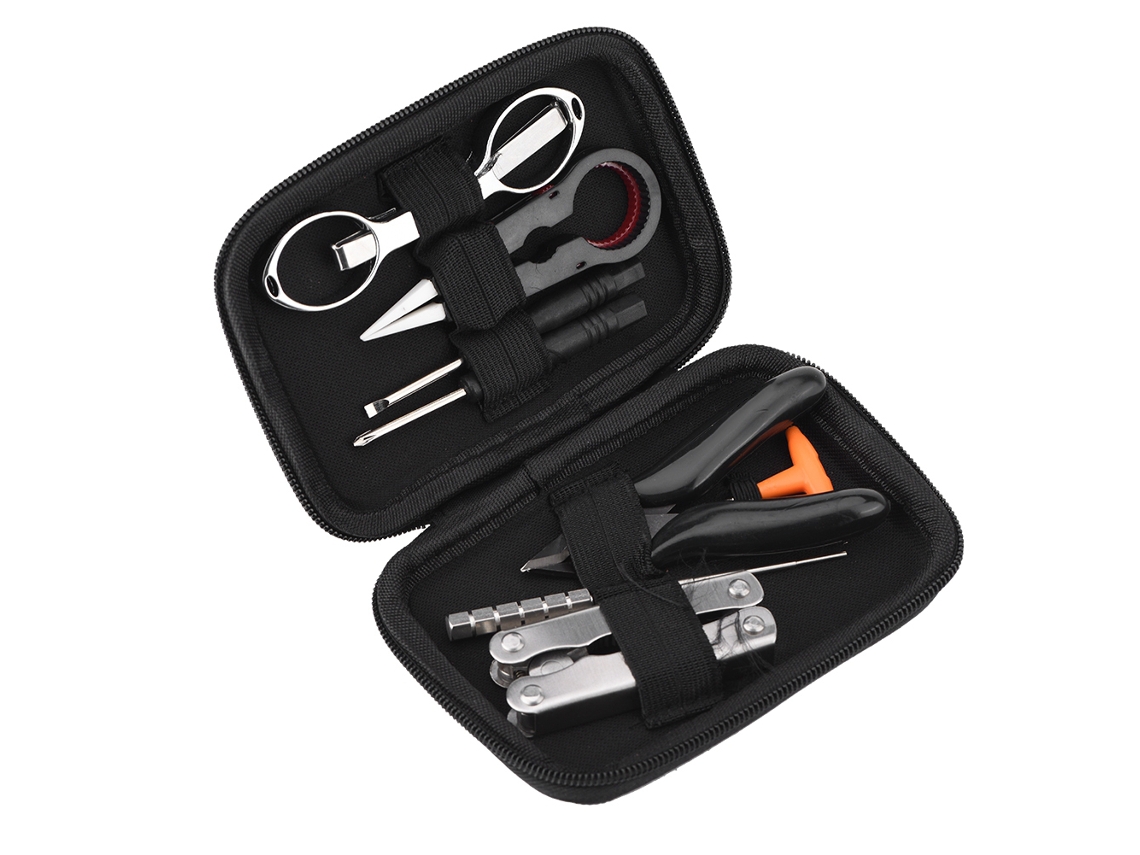 Kit Ferramentas Portáteis Para Cigarro Eletrônico Diy E Acessórios