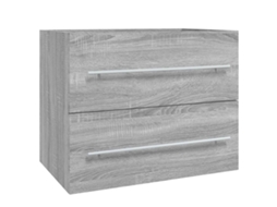Lavatório Móvel Madeira Derivados Cinza Sonoma MAISON EXCLUSIVE 60x38,5x48 cm