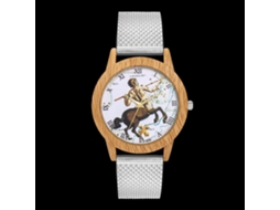 Reloj Analógico De Cuarzo Unisex Con Correa De Malla Plata Zhoulianfa