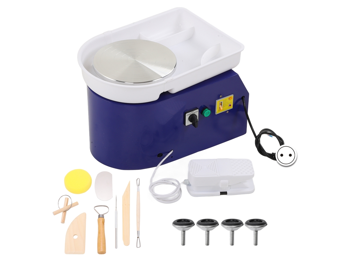 Máquina Roda Argila Elétrica 350w 24cm