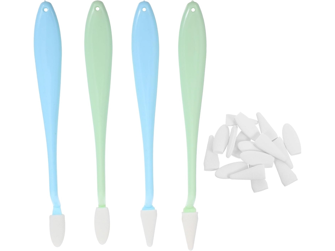Caneta para esfumar com cabo de plástico e ponta de espuma substituível