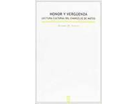 Livro Honor Y Verguenza de Neyrey (Espanhol)