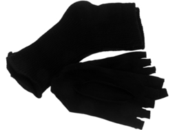 Conjunto de 2 pares de meias com proteção UV para nail art - Manicure Preta