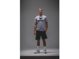 Camiseta Erima Promo Cinza Marl Junior