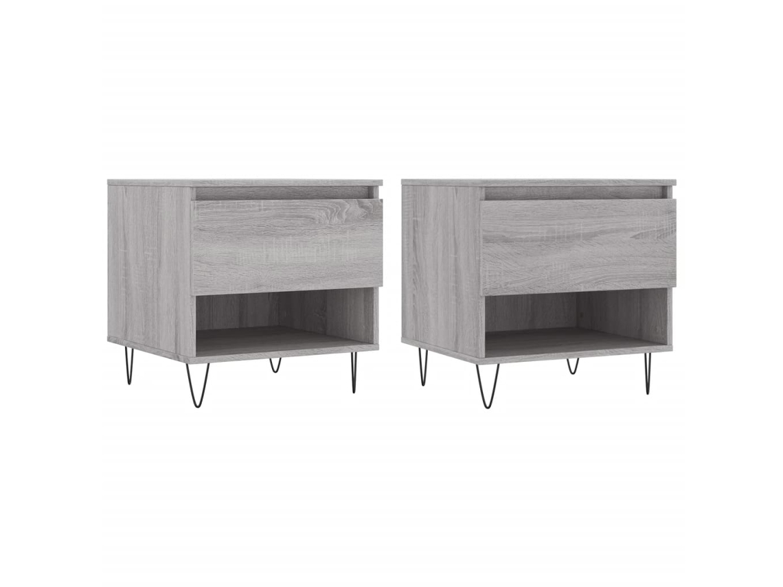 Coffee Table, Coffee Tables Vidaxl Cinzeto Madeira Processada (n/a)
