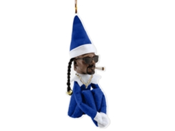 Boneco De Anão De Natal Pendurado Espiando