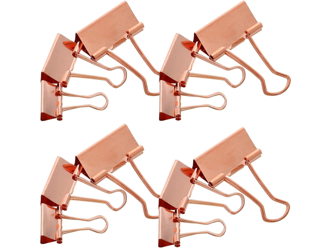 Conjunto De 42 Pequenos Prendedores Metal Documentos, Organizador Compacto, 3 Especificações, Elegante E Funcional