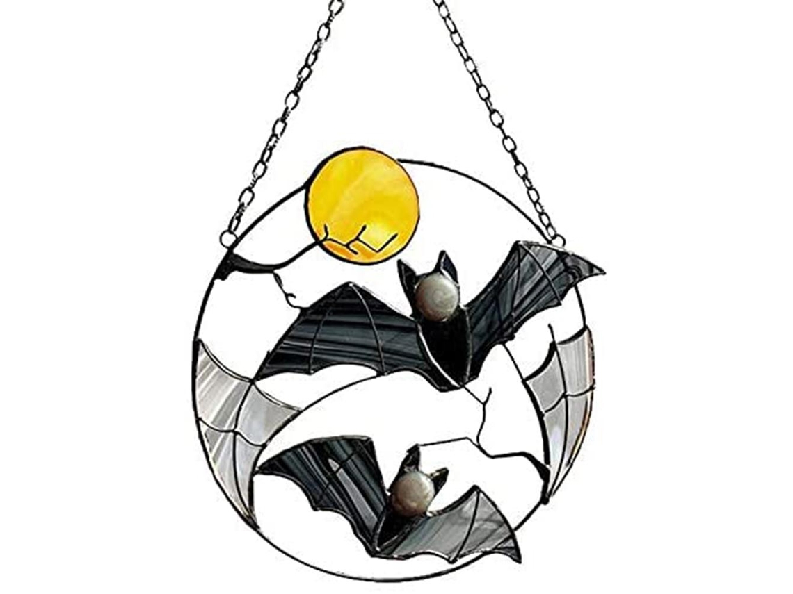 Decoração Gótica Halloween Parede Com Aro Solar