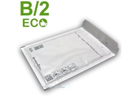 200 Envelopes Bolha Eco B/2 Formato 120x220 Mm Enveloppebulle