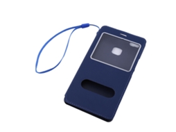 Capa de Telefone Huawei P9 Lite/g9 Lite, flip com duas janelas EOOCOO