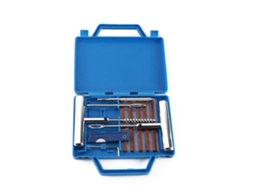 Kit De Ferramentas Para Reparar Pneus Sem Câmara Para Carro E Moto Com 5 Tiras De Borracha E Caixa De Armazenamento Portátil
