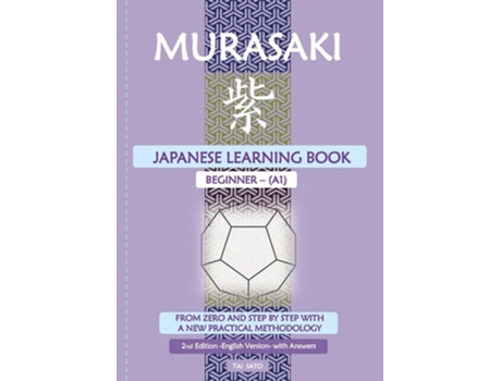 Livro Murasaki Japanese Learning Book_Beginner A1 de Tai Sato (Inglês)