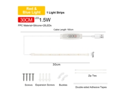 Tira de Luz Led com Timer e Brilho | S/MARCA