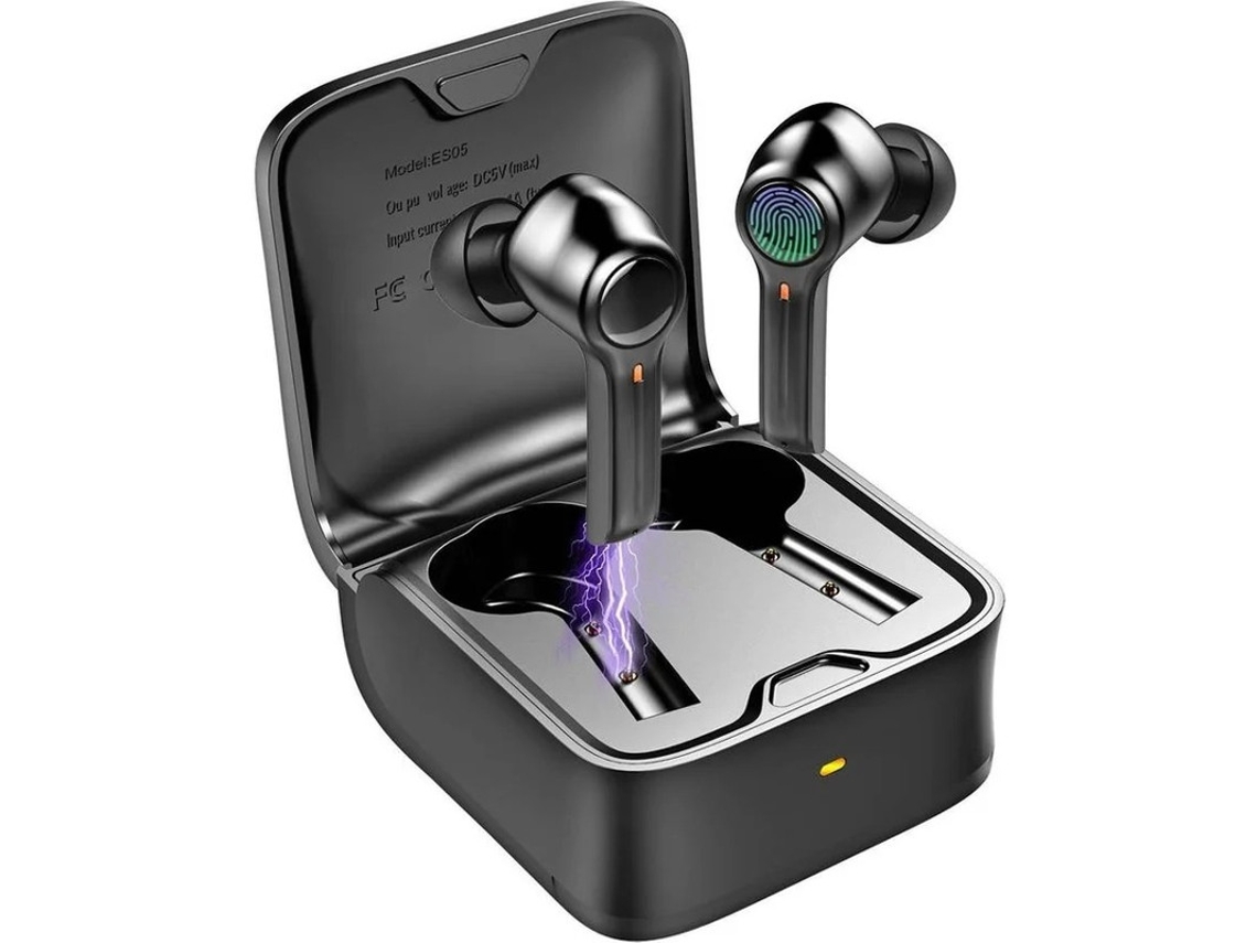 Auriculares In Ear Yizhood True Wireless Bluetooth Com Cancelamento De Ruído Preto