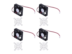 Laxiscreed Ventoinhas Mini 4 Peças Ultra-quietas 12v Dc À Prova De Poeira Para Eletrónica
