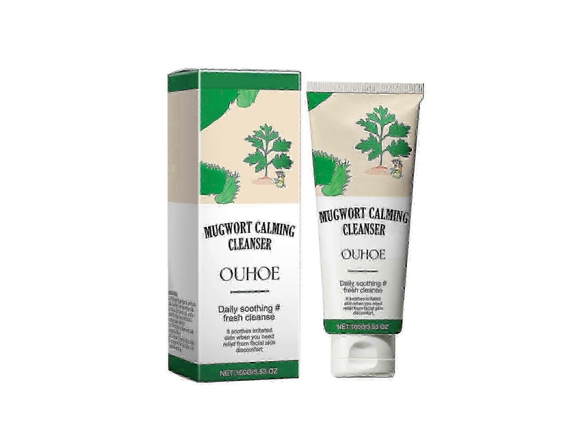 Sabonete Facial Calmante De Artemísia, Óleo De Limpeza Profunda Hidratante Que Equilibra Os Poros.